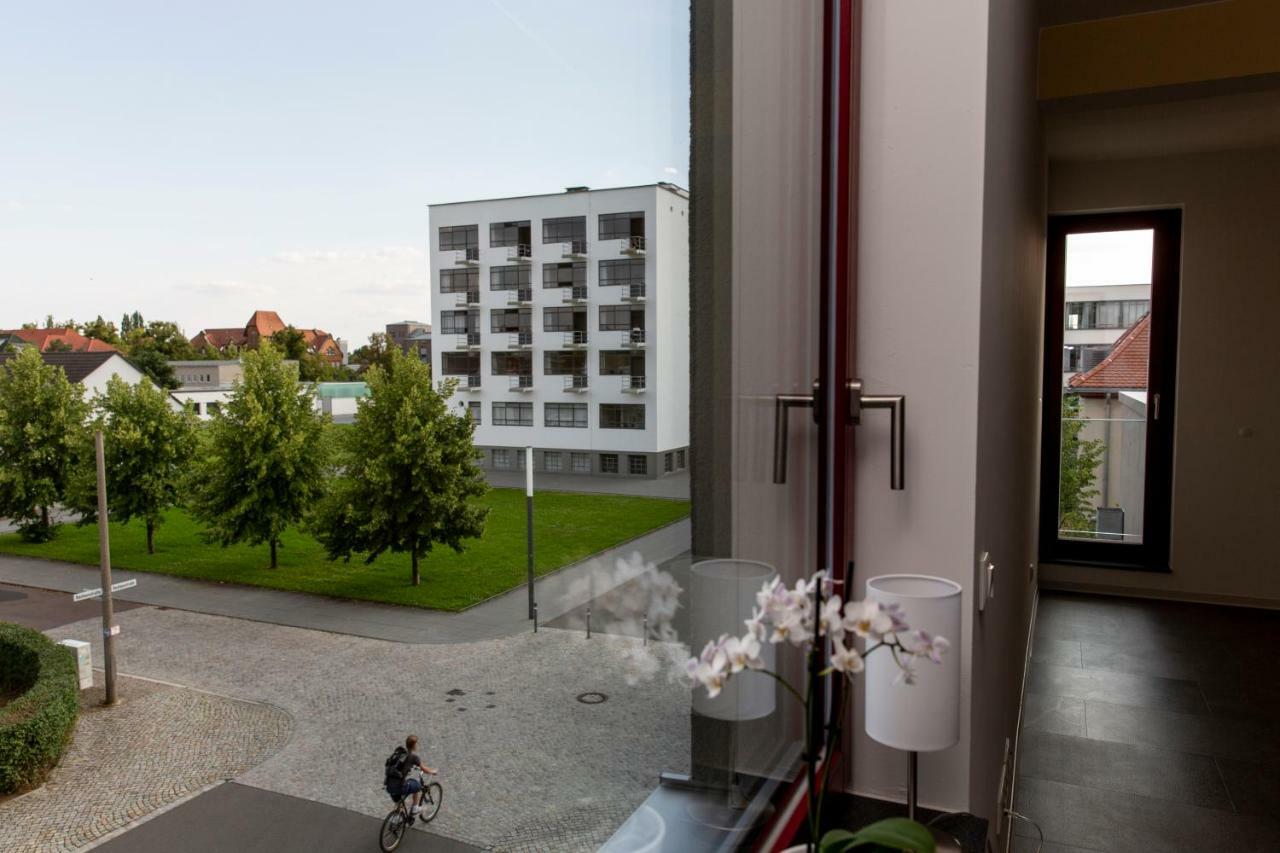 Dessau-Rosslau Appartements Am Bauhaus מראה חיצוני תמונה